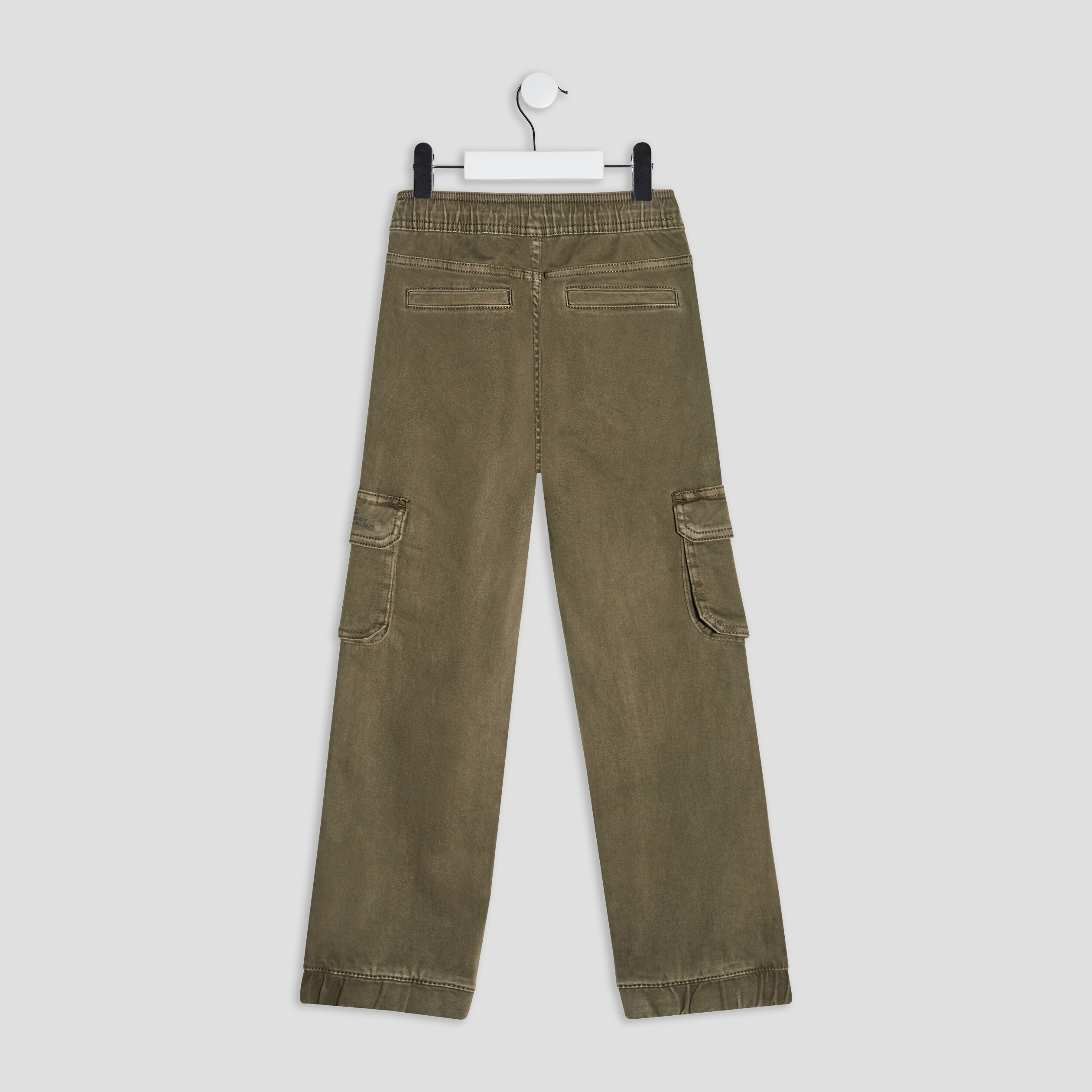 Pantalon jogger vert kaki garçon | La Halle