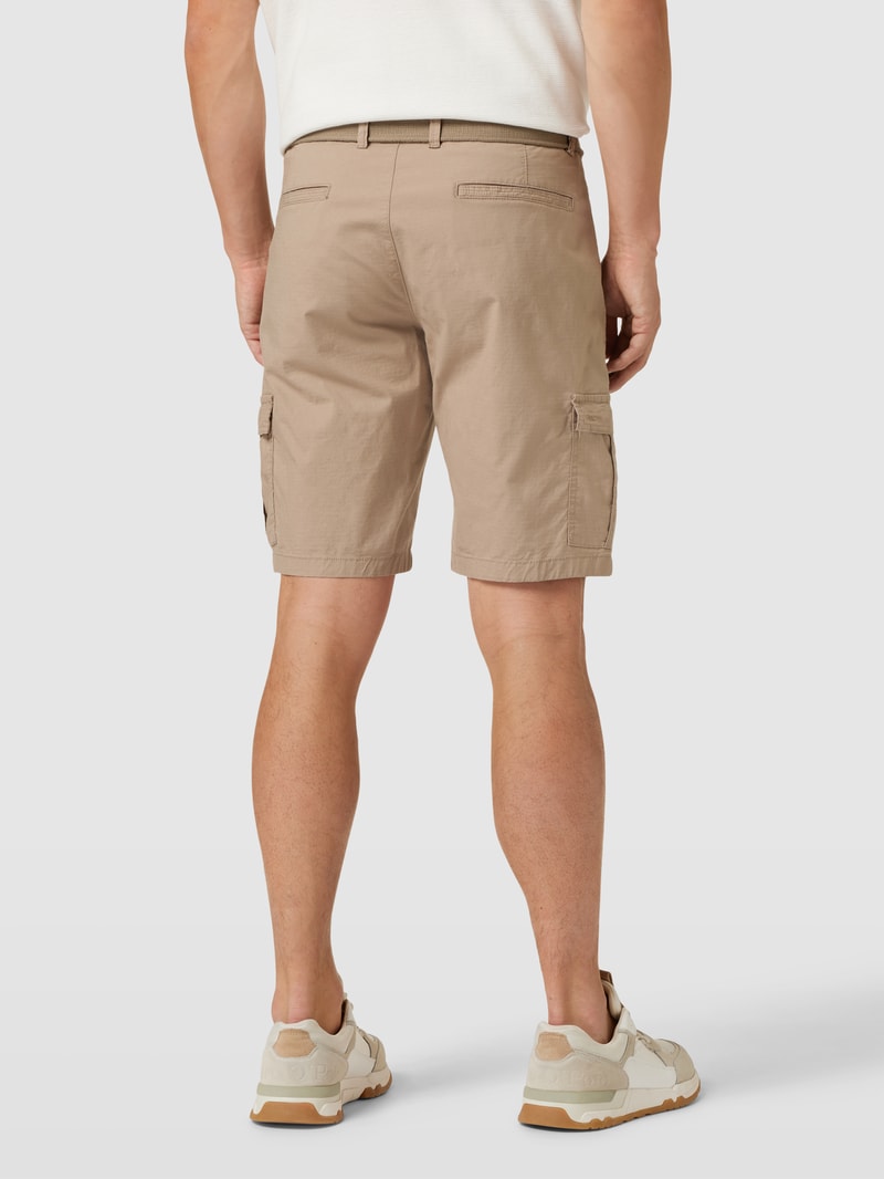 Cargoshorts inklusive Gürtel in beige