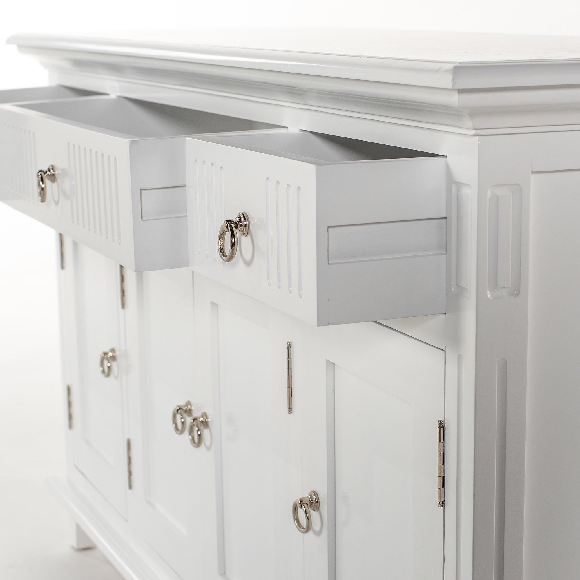 Novasolo Buffet Skansen Buffetschrank mit 4 Türen und 3 Schubladen