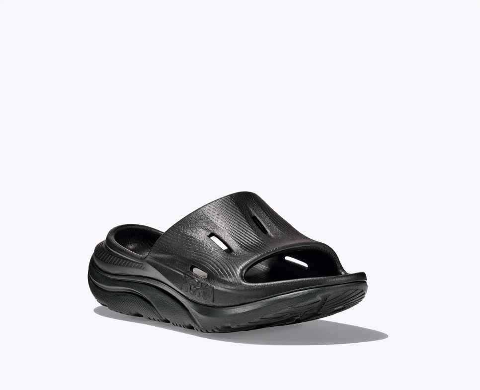 Ora Recovery Slide 3 Black/Black