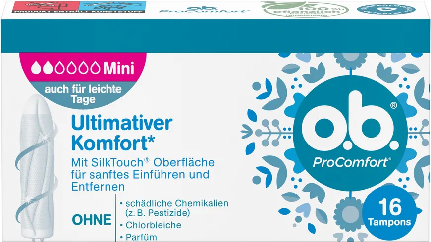 O.B. Tampons ProComfort Mini