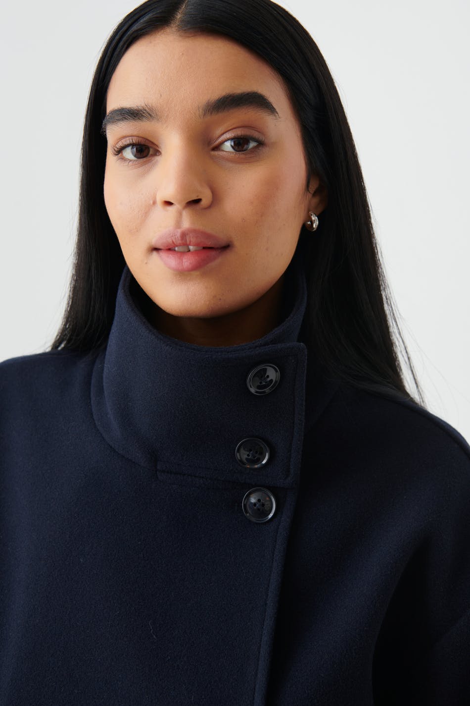 Short felt jacket