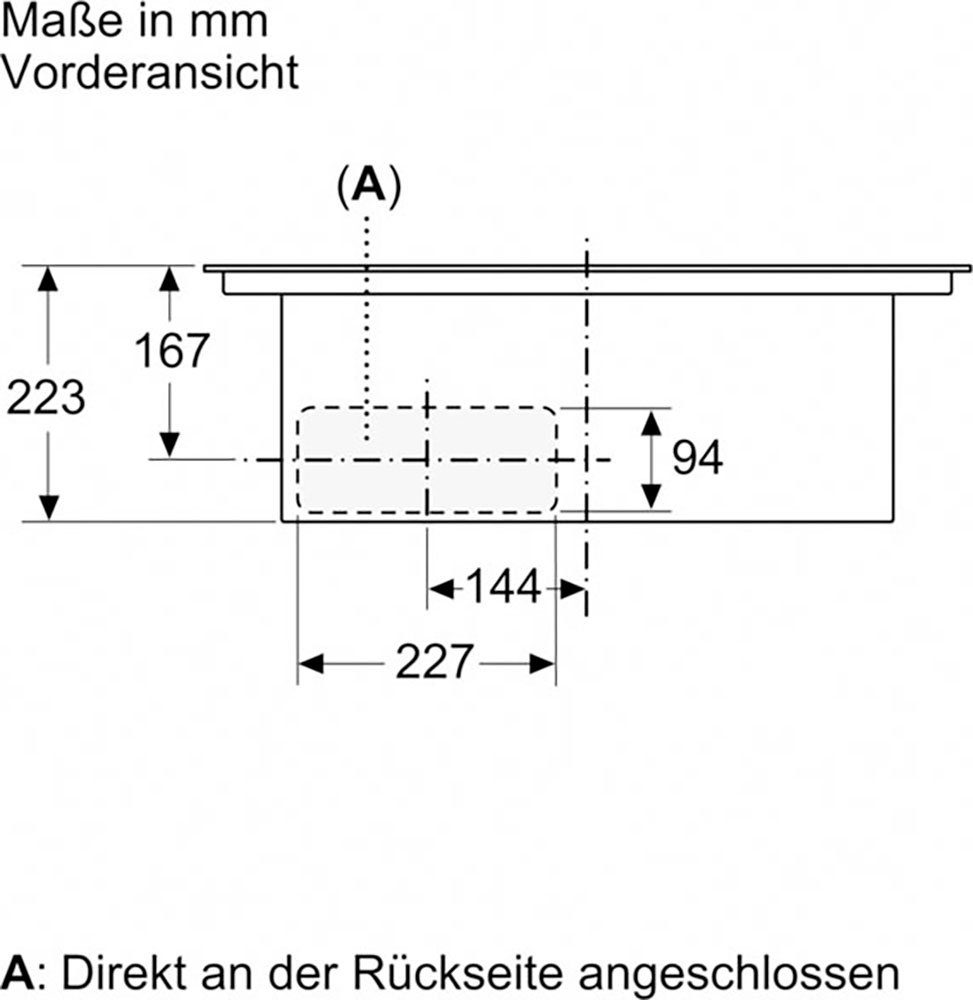BOSCH Kochfeld mit Dunstabzug Serie 6 PVQ711F15E