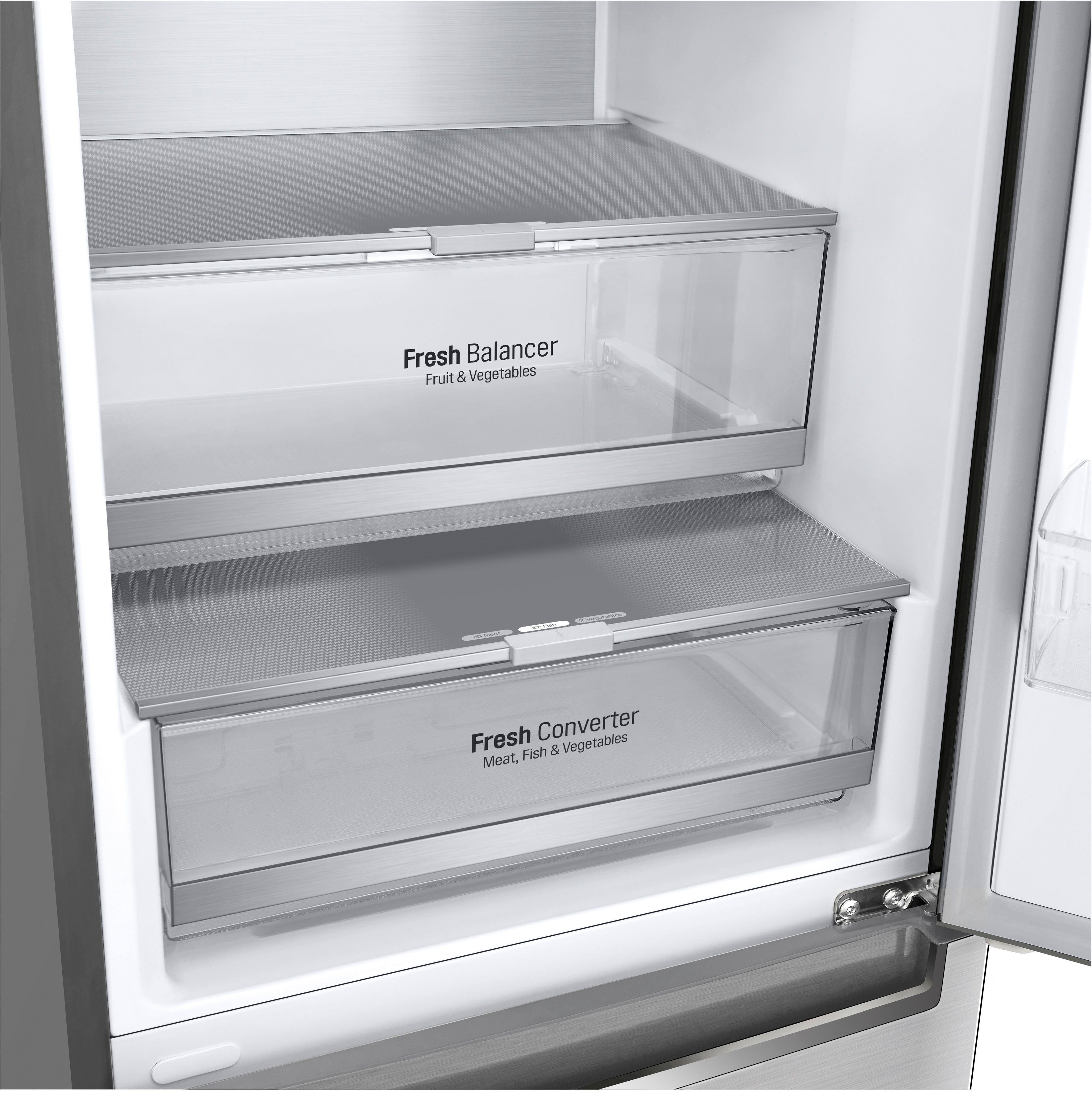 LG Kühl-/Gefrierkombination GBB92STBAP, 203 cm hoch, 59,5 cm breit
