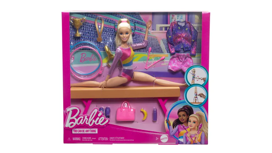 Barbie Gymnastics Playset