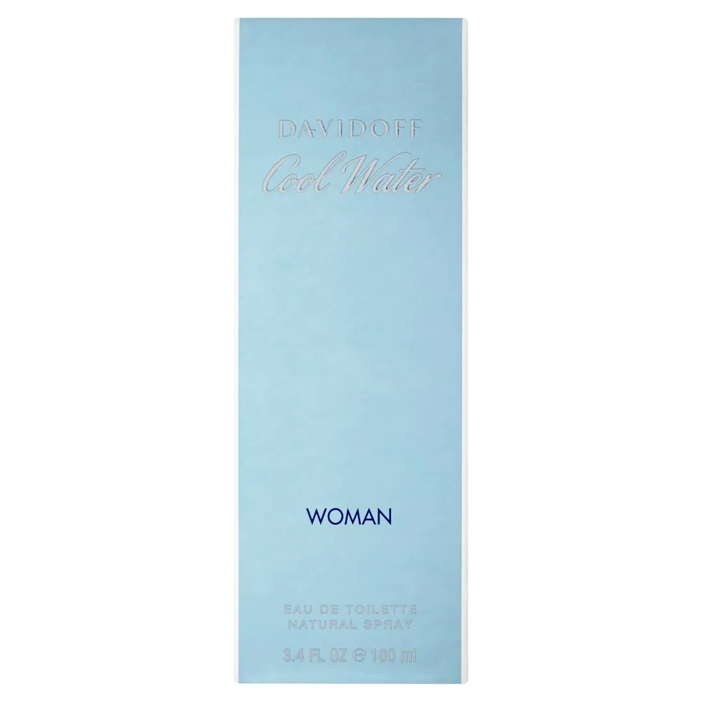 Davidoff Cool Water Eau de Toilette til kvinder, 100 ml
