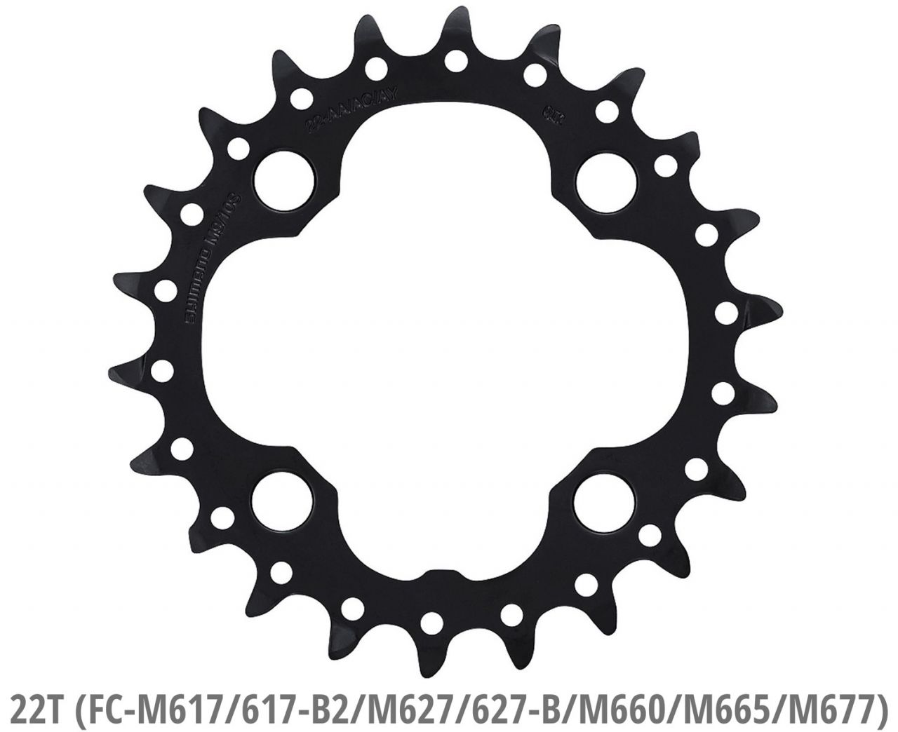 Shimano SLX/DEORE Kettenblatt für FC-M660/M617 kaufen | Bike-Discount