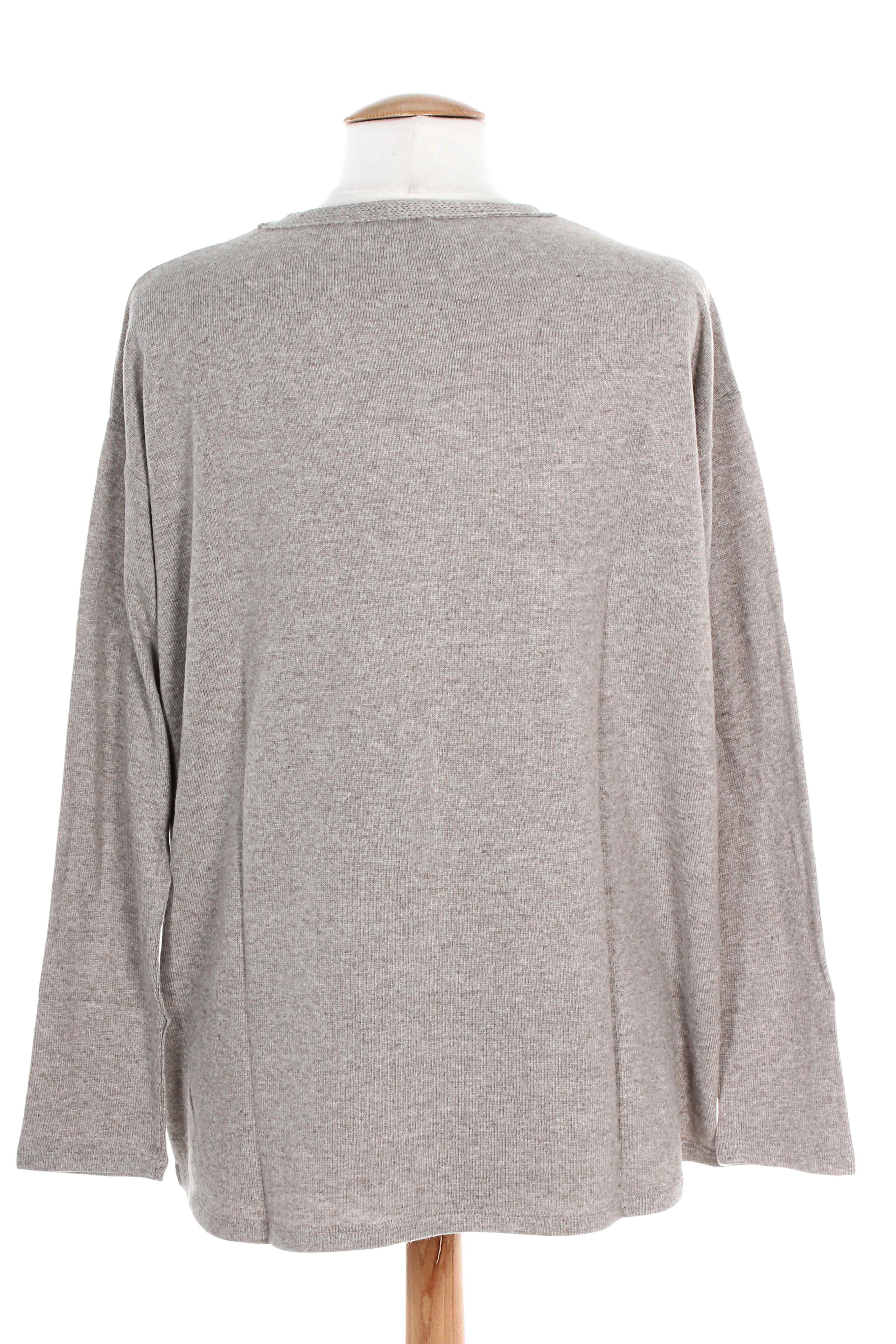K Tendances Pulls Femme couleur marron