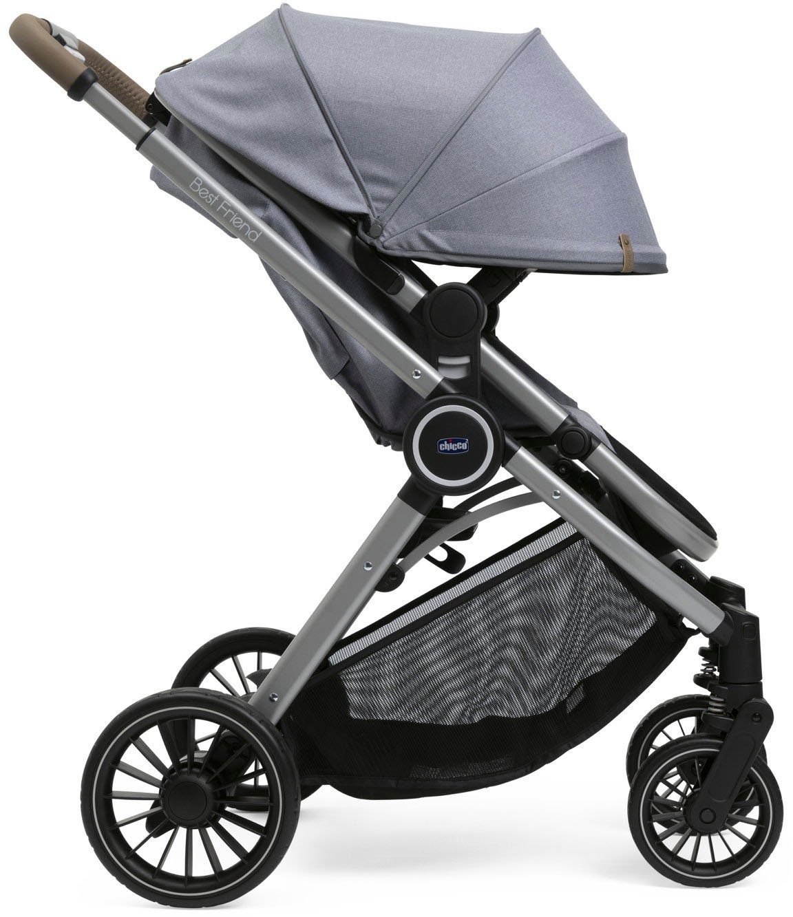 Chicco Sportbuggy Buggy Best Friend Pro, magnet grey, inklusive Regenschutz