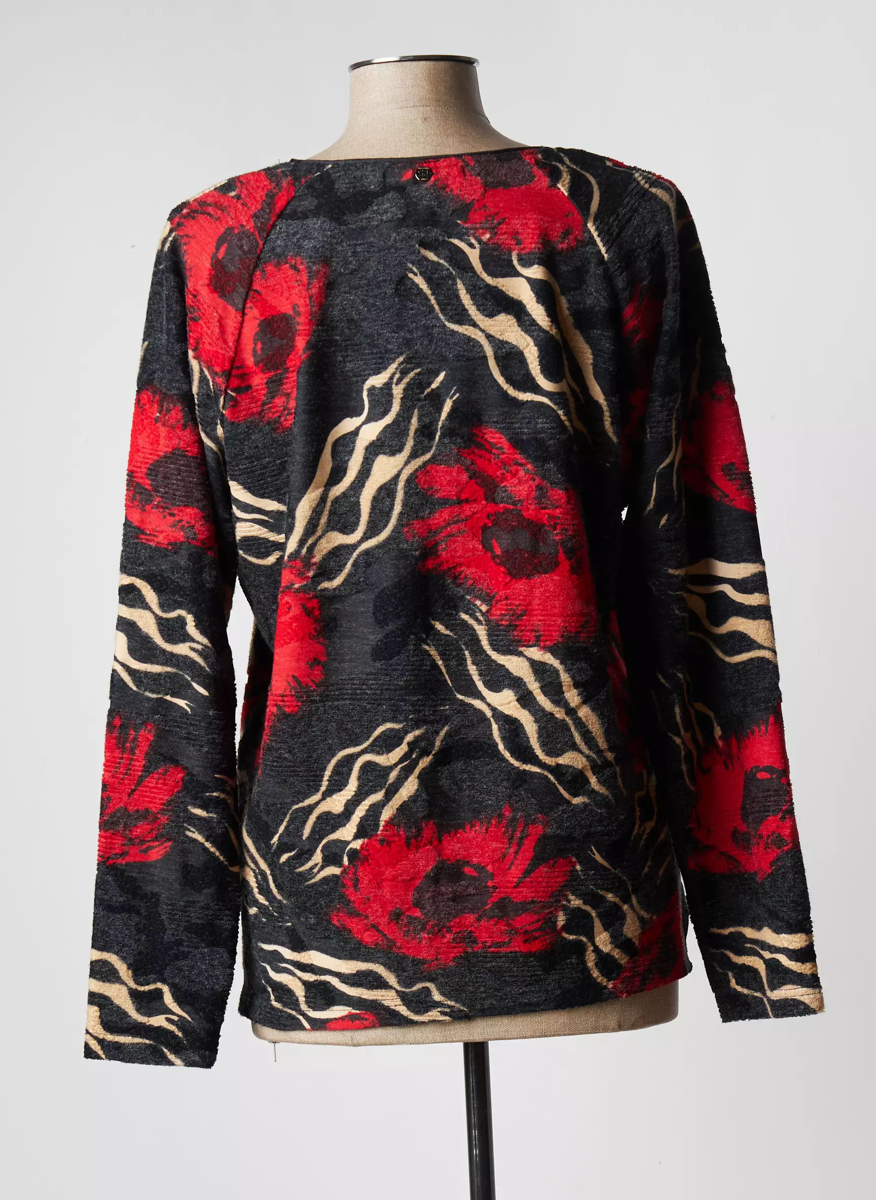 Fred Sabatier Pulls Femme couleur gris