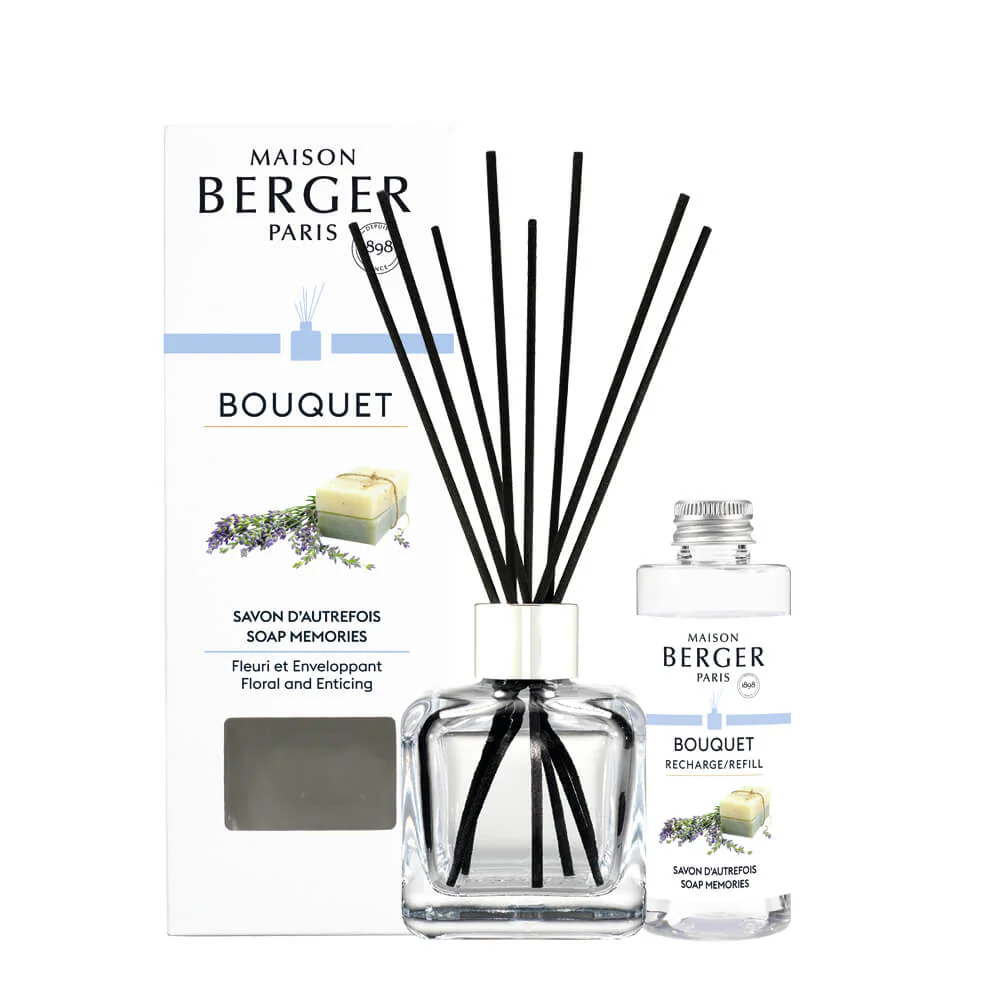 Autrefoisin hajustettu Bouquet Cube Bouquet -saippua - hajusteen diffuusori