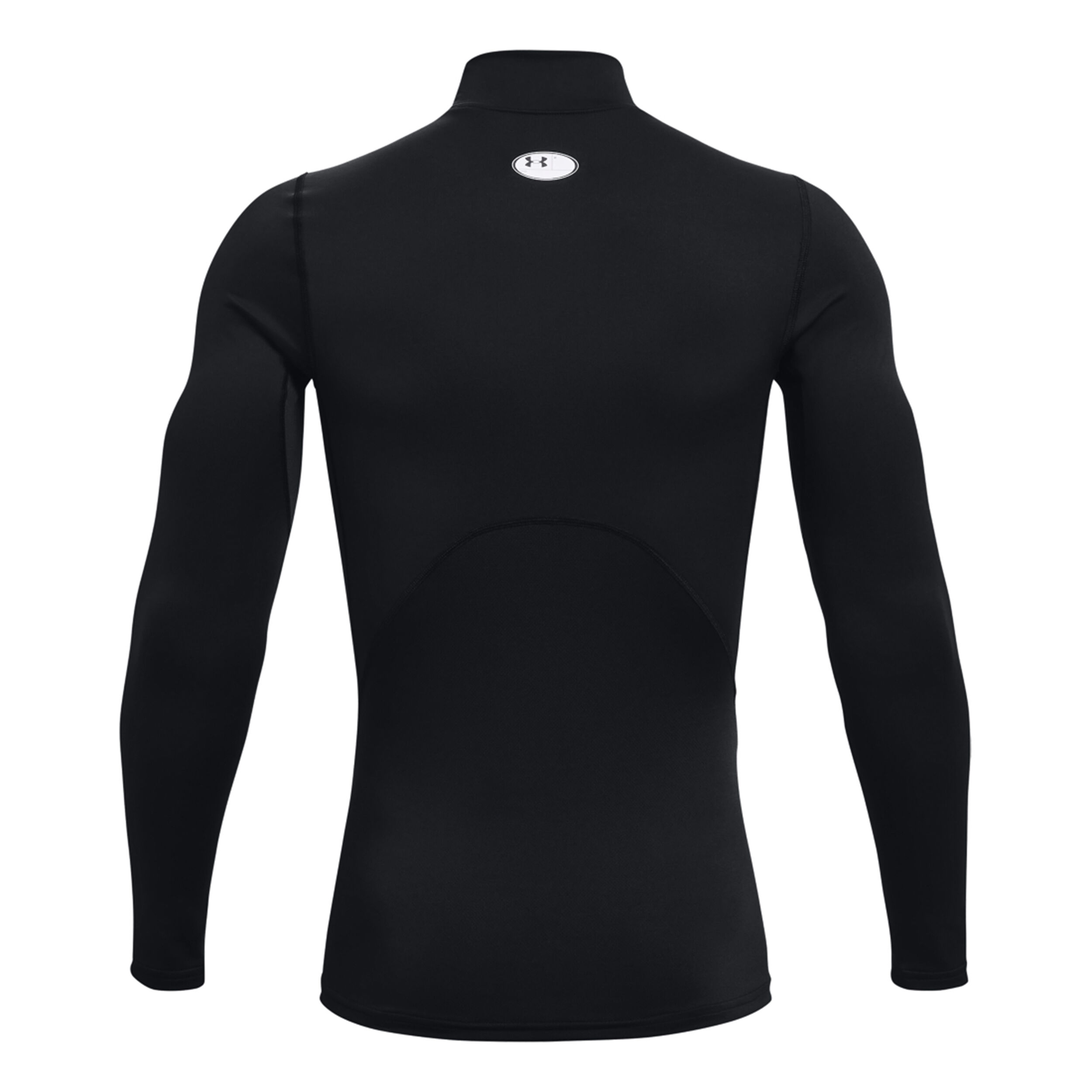 Coldgear Comp Mock Longsleeve Herren - Schwarz