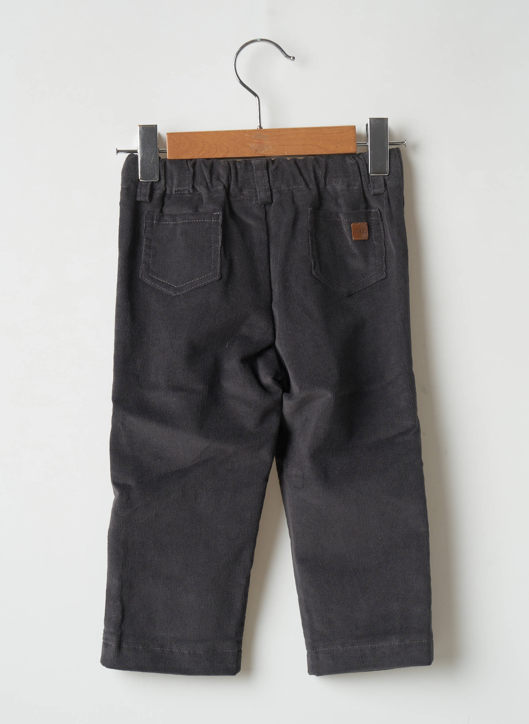 Paz Rodriguez Pantalons Droits Enfant couleur gris