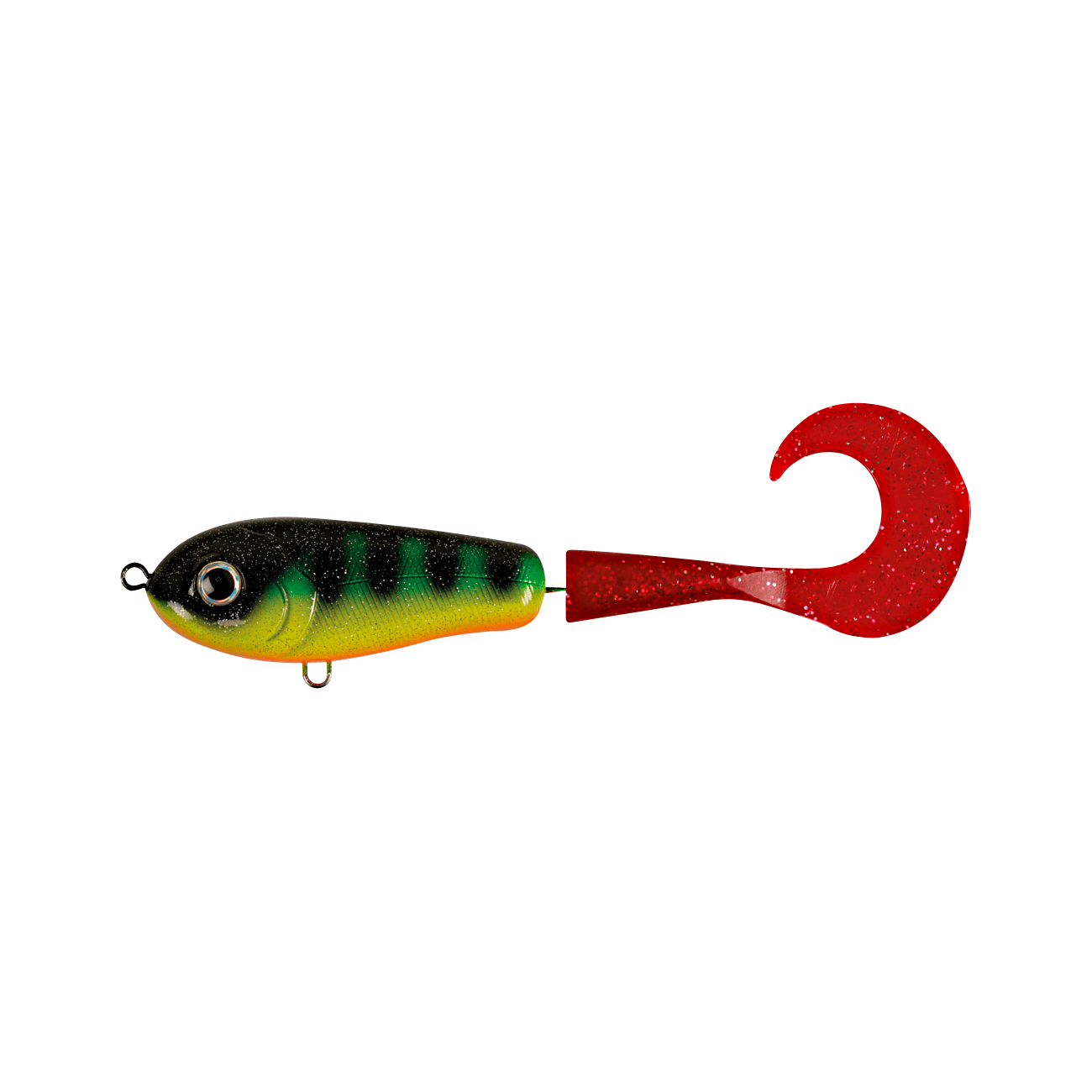 Wobbler Wolf Tail (Firetiger-Red)