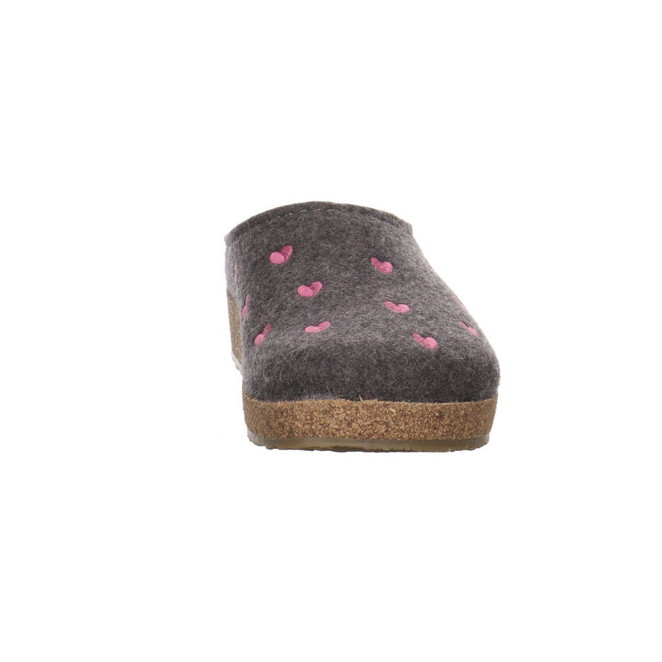 Haflinger Grizzly Cuoricini Hausschuh