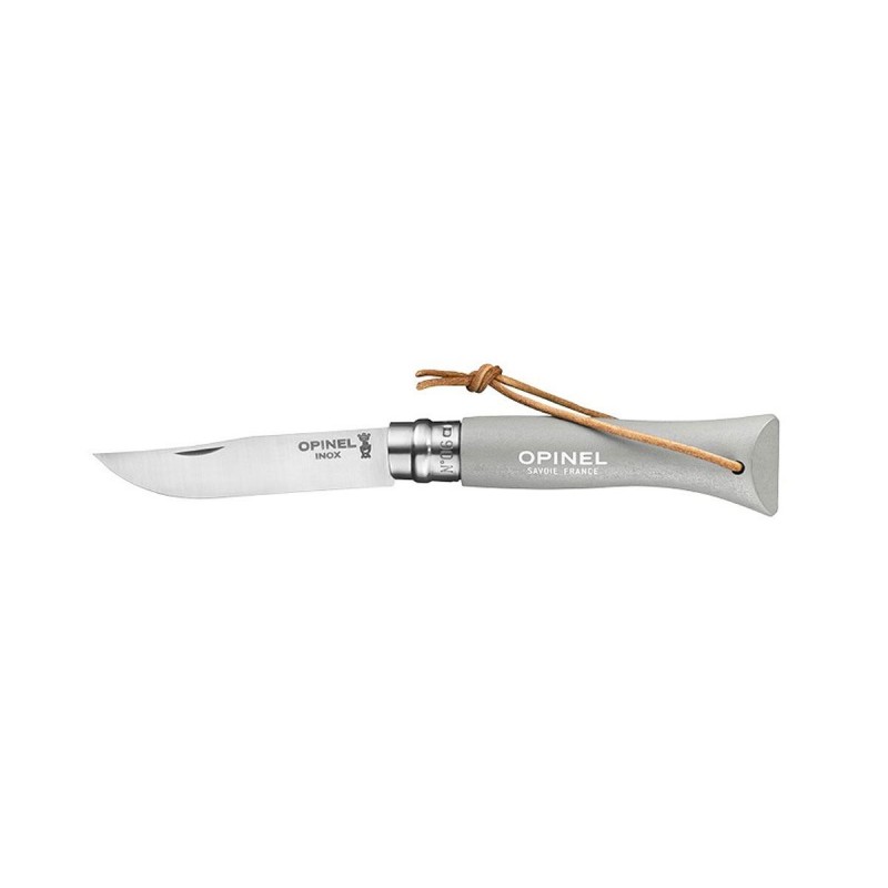 Coltello Opinel n.6 Tradizione, in acciaio inox Baroudeur 
