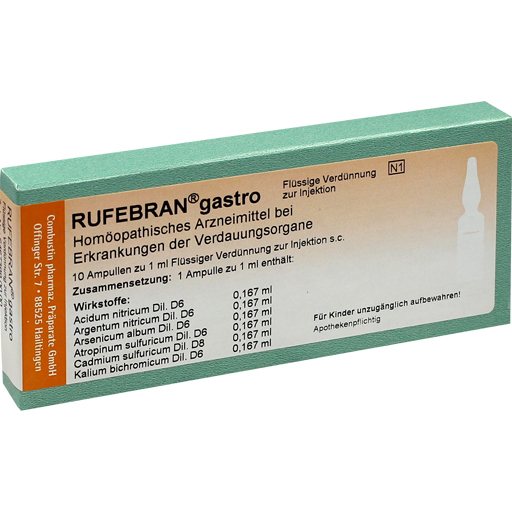 RUFEBRAN gastro Ampullen  10 St  Ampullen