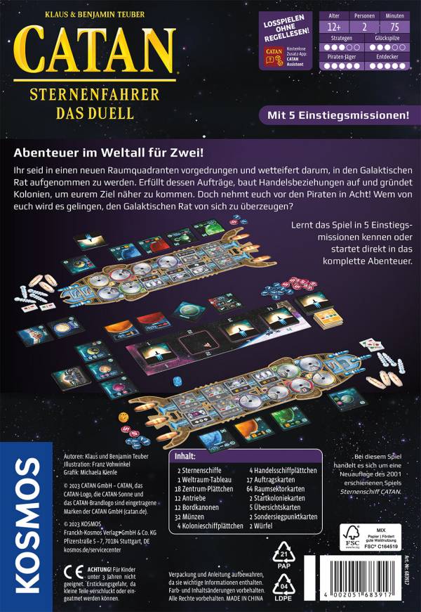 Catan Sternenfahrer - Das Duell