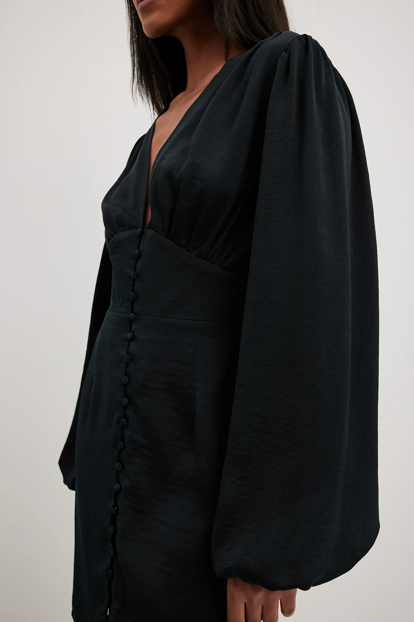 Minikleid mit Knöpfen vorne