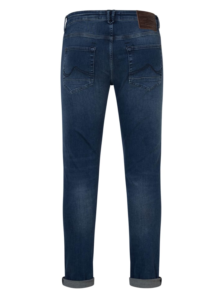 Petrol Industries Slim Fit Jeans Seaham in Blau günstig kaufen