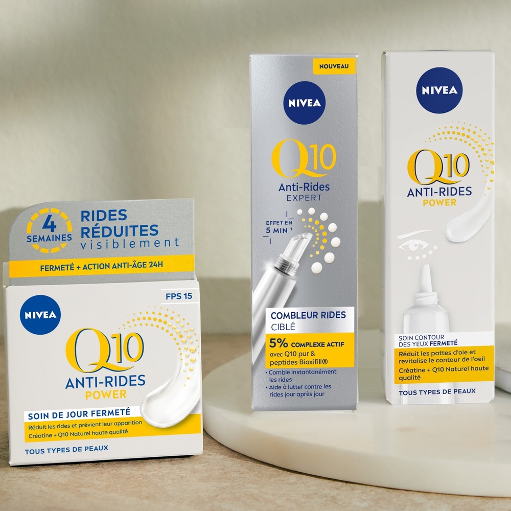 nivea Q10 - Serum combleur de rides 15ml Soin anti-rides ciblé