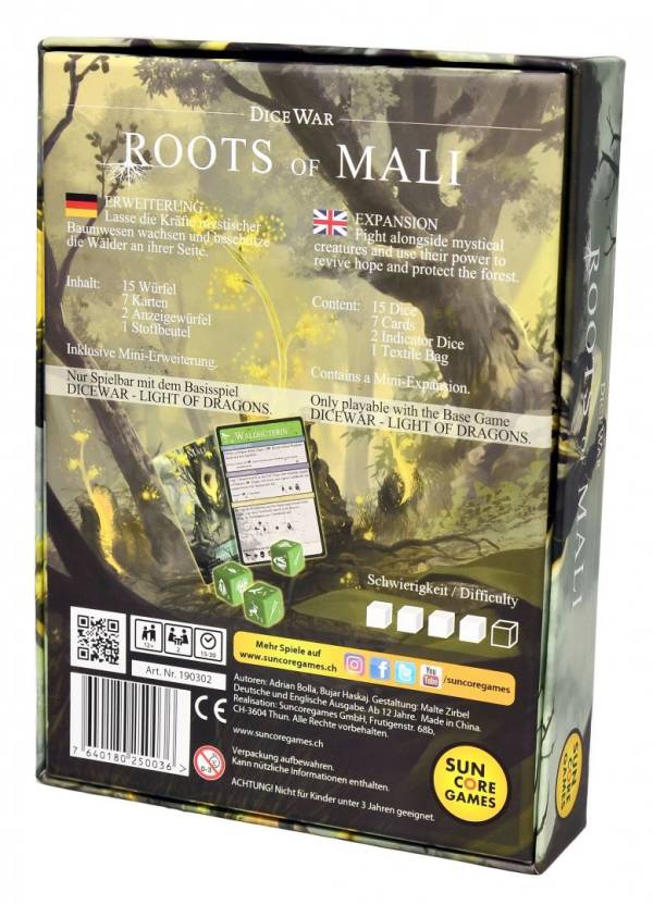 DiceWar - Roots of Mali (Erw.) (deutsch/engl.)