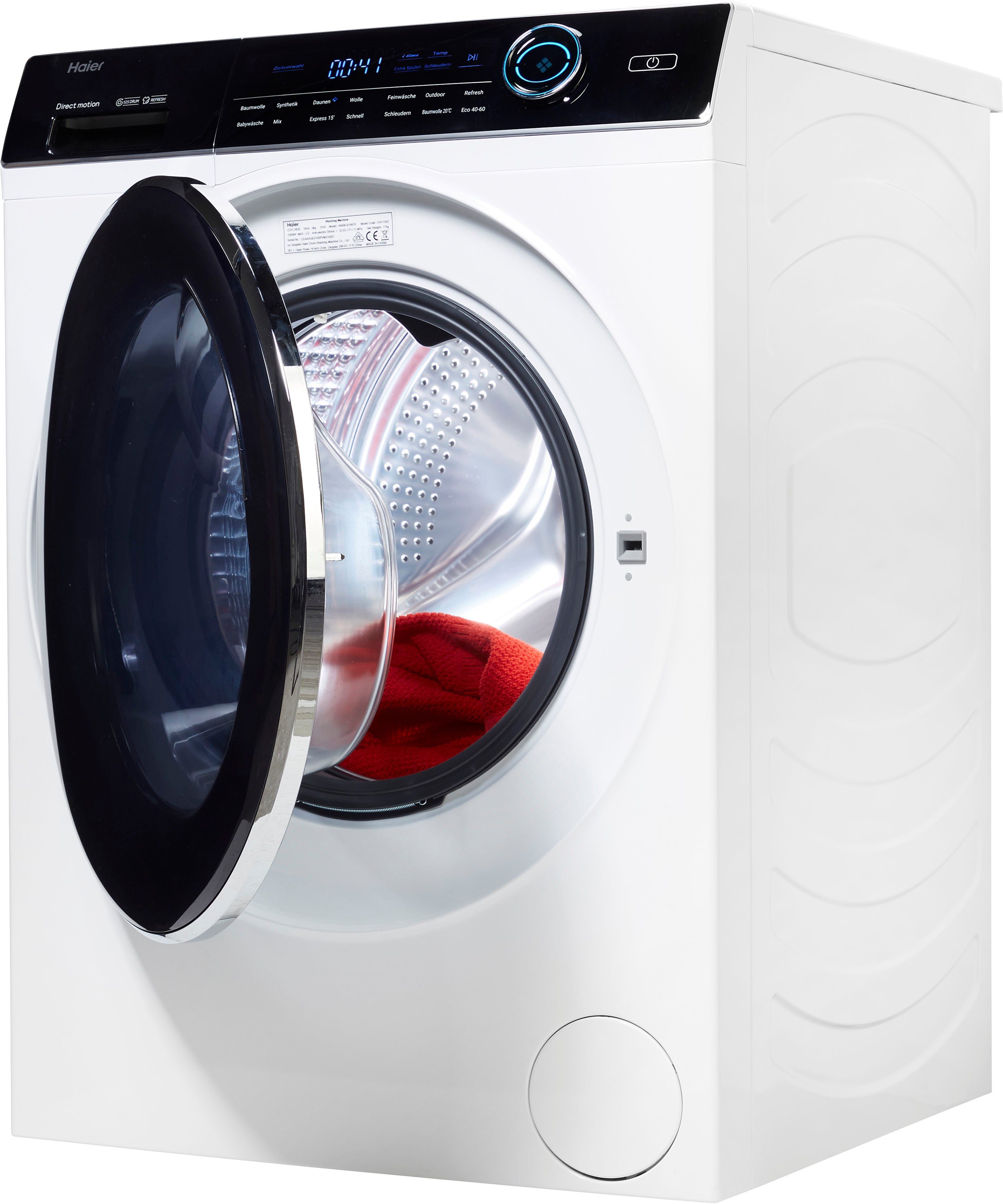 Haier Waschmaschine HW90-B14979, 9 kg, 1400 U/min