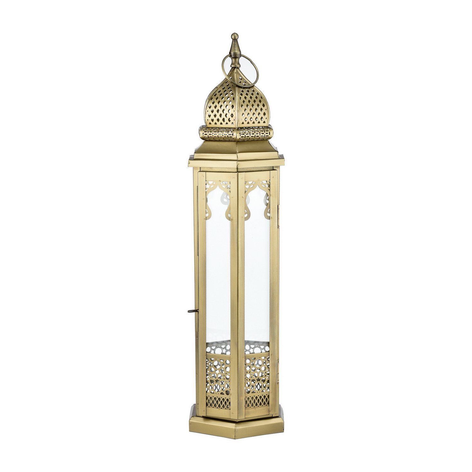 Marrakesch Orient & Mediterran Interior Kerzenhalter Laterne Moulan 50cm, orientalische Laterne, Teelichthalter, Handarbeit