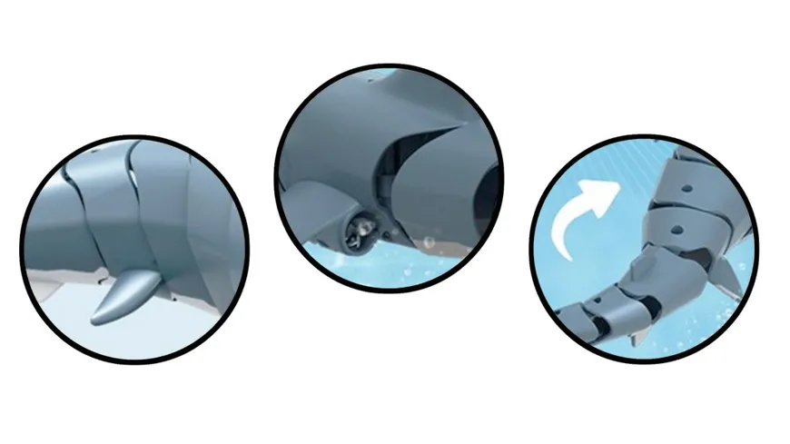 Amewi Sharky - Der blaue Hai, 4 Kanal, 2,4 GHz, RTR