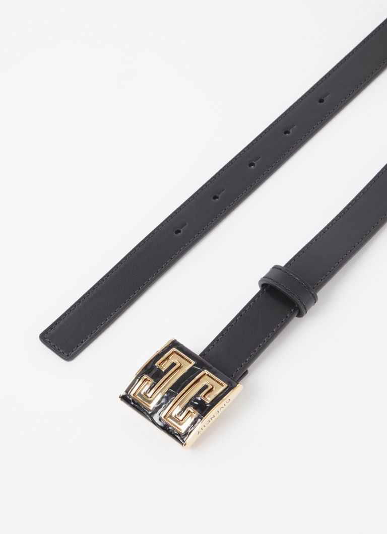 Curea Givenchy 4G din piele de vițel
