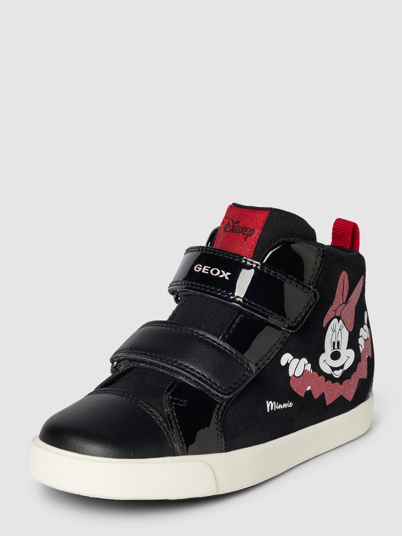 Sneaker in Glanz-Optik Modell 'KILWI' in schwarz