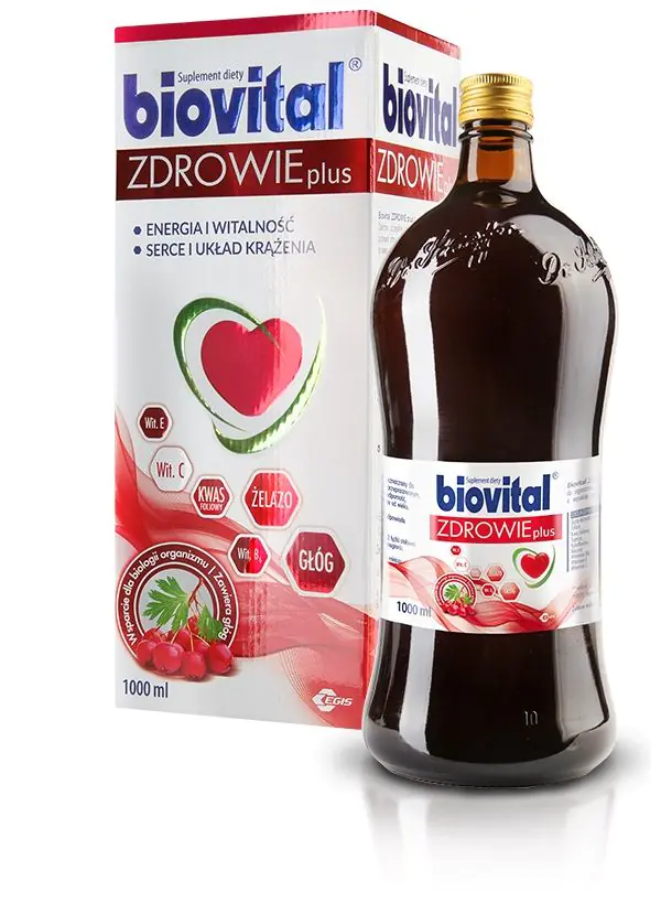Biovital Zdrowie Plus, Συμπλήρωμα διατροφής για την ενδυνάμωση του οργανισμού, Υγρό