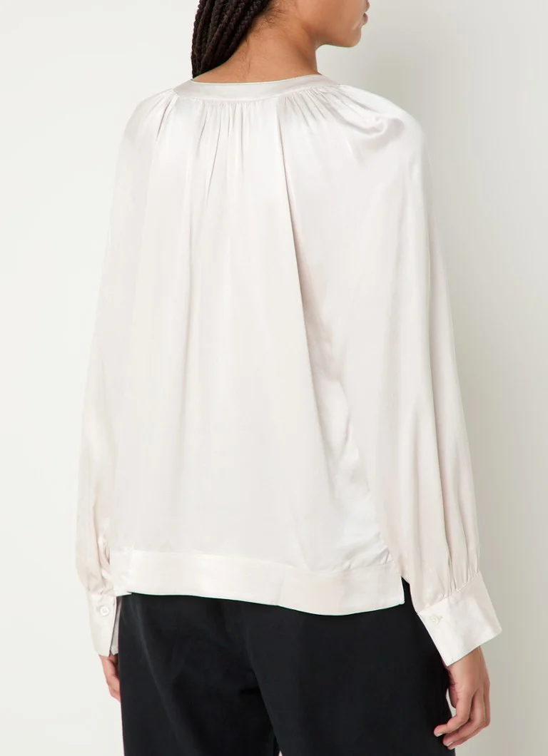 Rails Wynna satin tunic