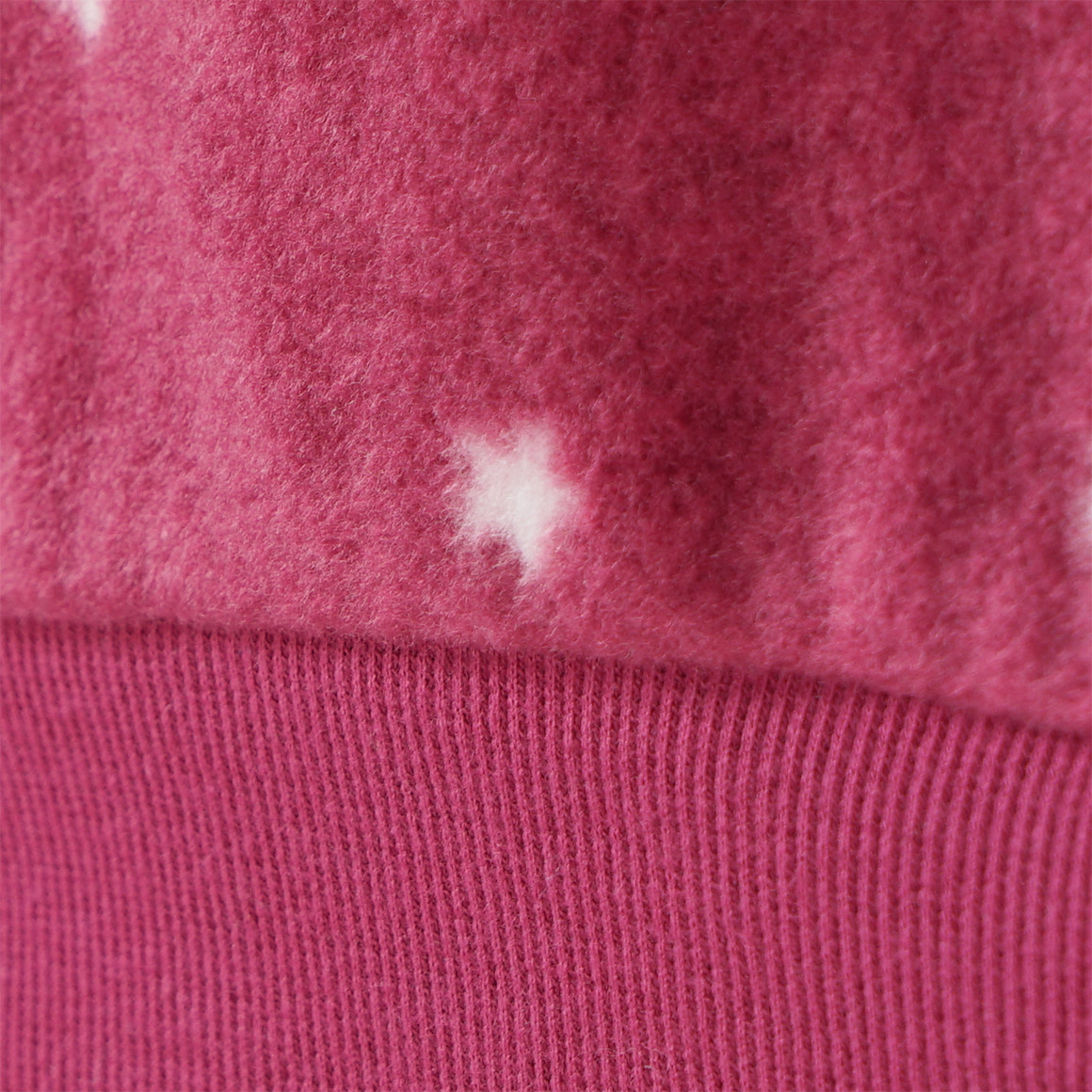 Mädchen Fleece-Hoodie mit Sternen