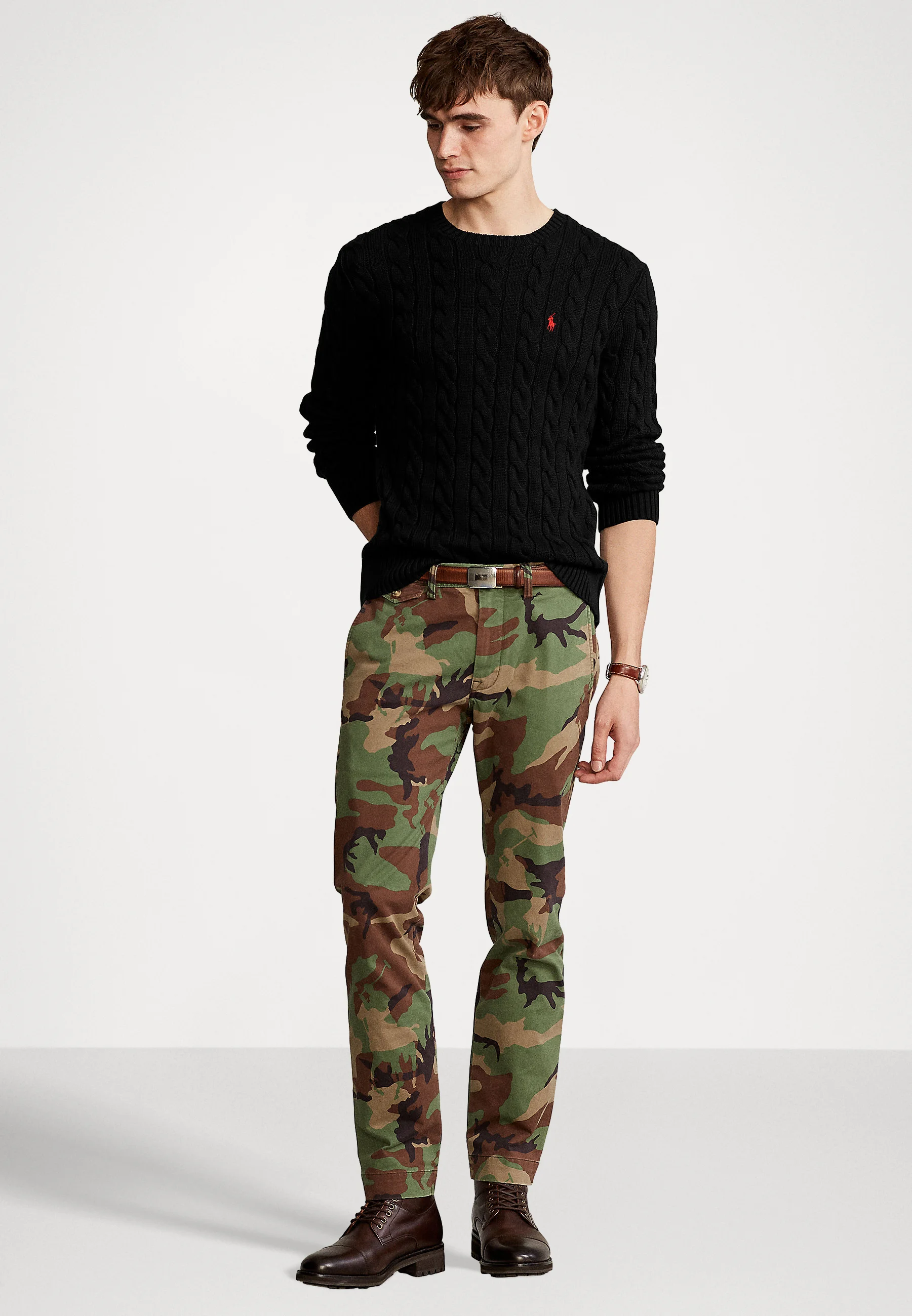 Polo Ralph Lauren DRIVER MANGA LARGA - Suéter