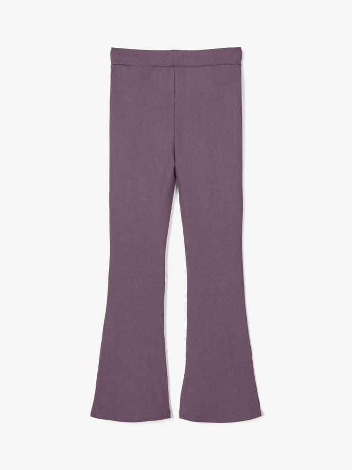 name it Bootcut Stretch Schlag Stoffhose mit Gummizug NKFFRIKKALI in Lila günstig kaufen