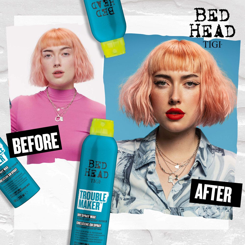 Tigi Bed Head Row Trouble Maker Spray Wax Aero 200 ml