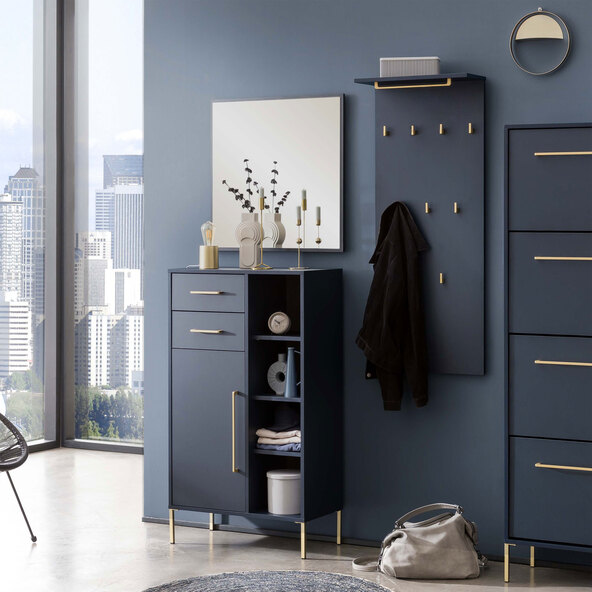 Kent Highboard 670, nachtblau