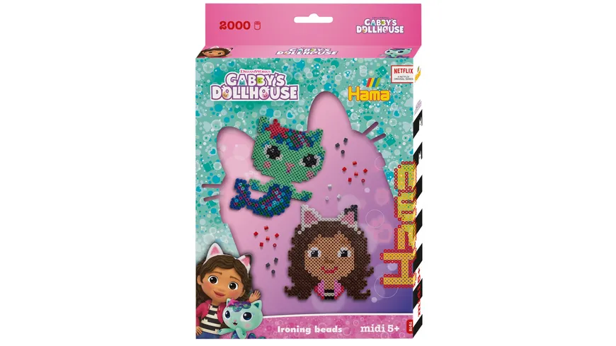 Hama Geschenkpackung 7975 Gabbys Dollhouse