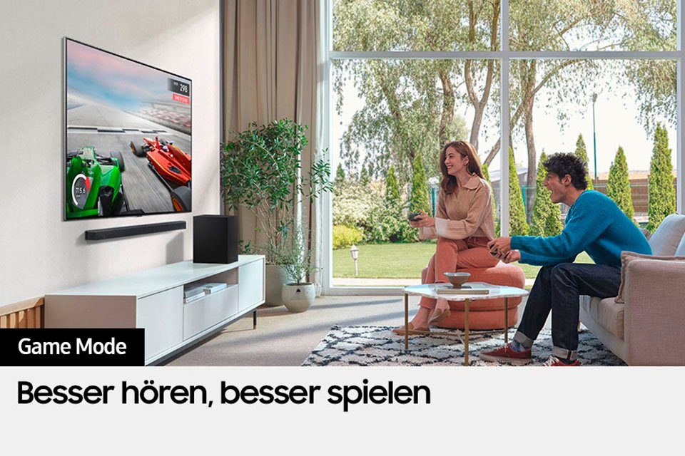 Samsung HW-Q64GC Soundbar (340 W, 3.1-Kanal Sound System,Dolby Atmos & DTS:X,Adaptive Sound Lite)