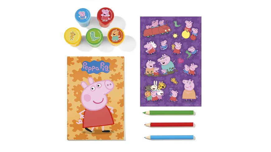 PEPPA PIG STEMPEL-SET