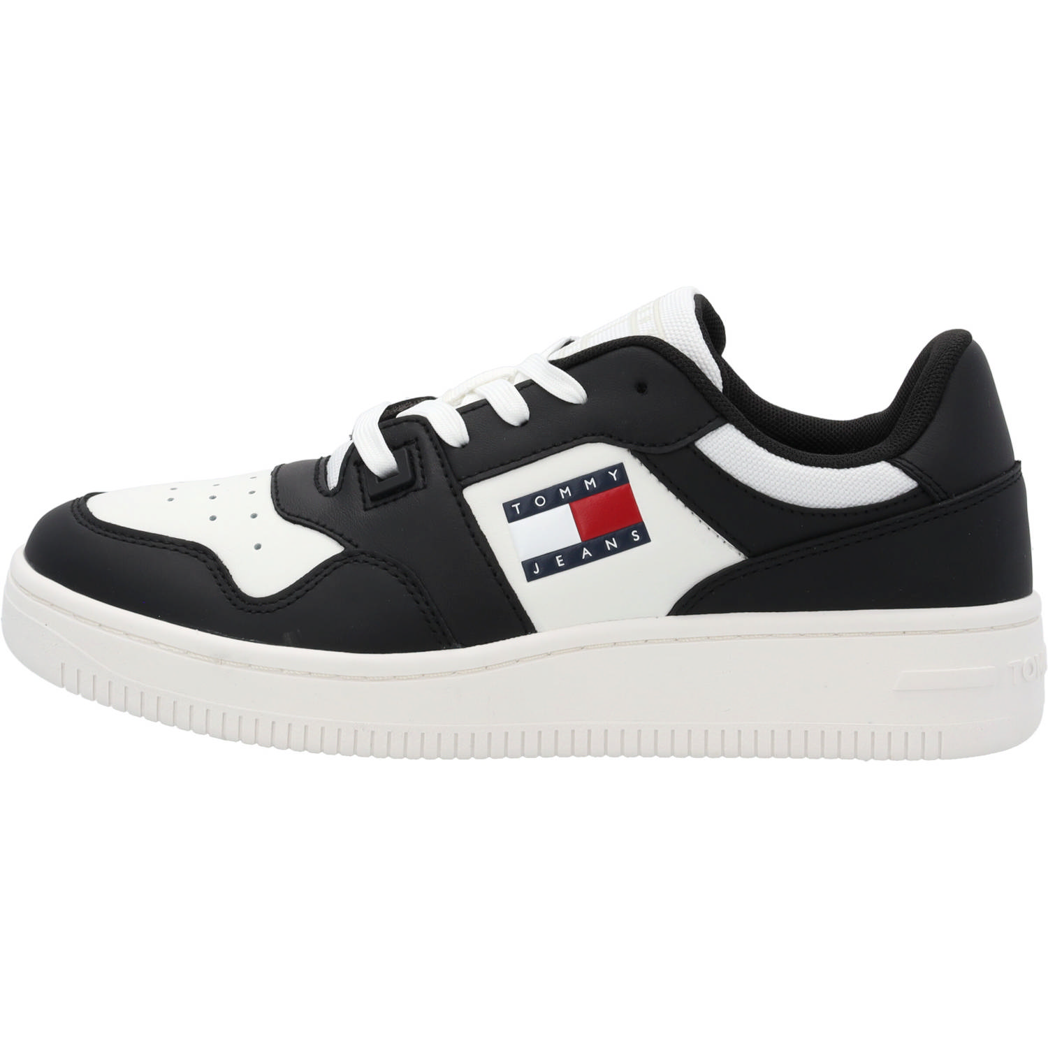 Tommy Hilfiger EN0EN02505, Schnürschuhe, Damen, schwarz weiß