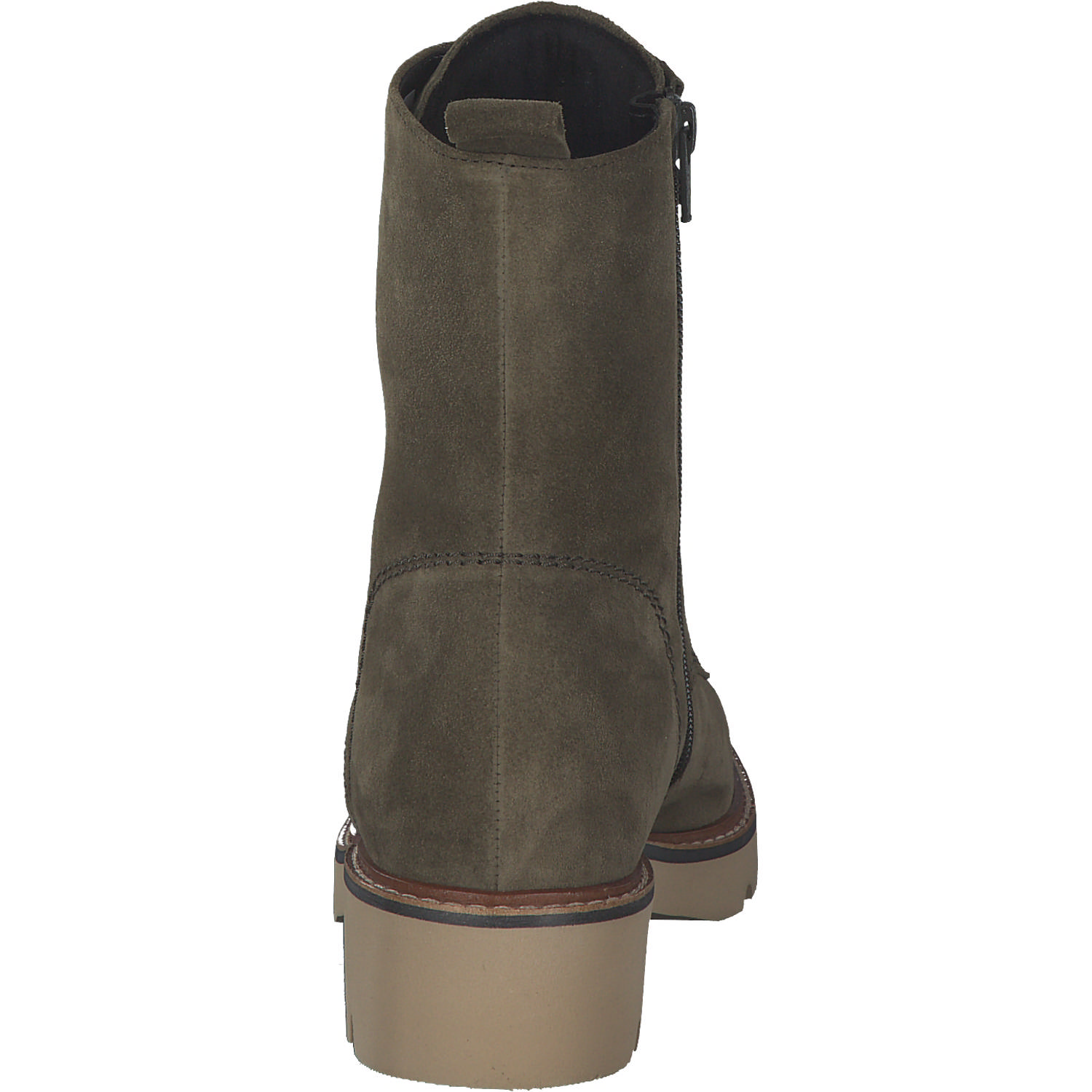 Gabor 92.736, Schnürstiefeletten, Damen, oliv
