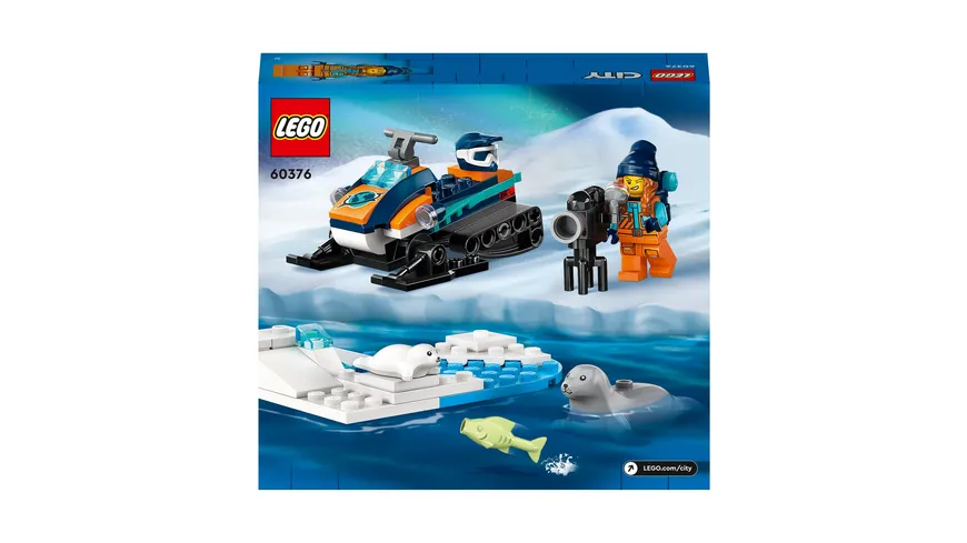 LEGO City 60376 Arktis-Schneemobil