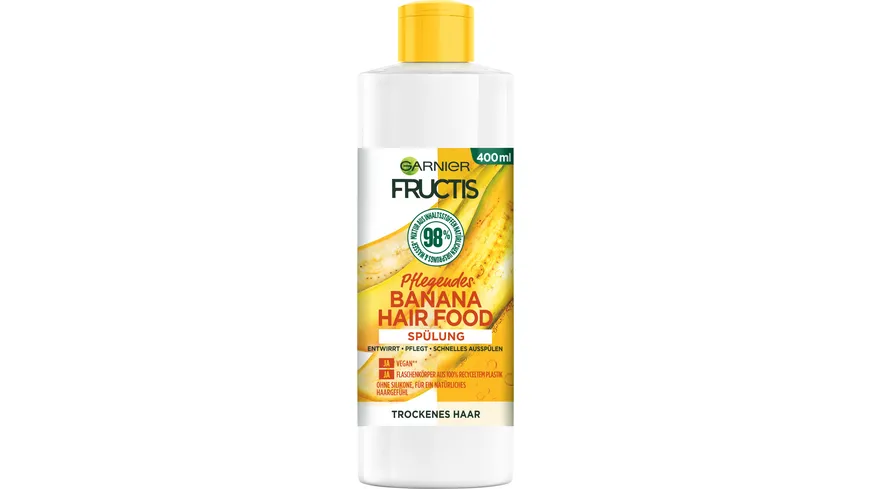 Garnier Fructis Banana Hair Food Spülung 400 ml