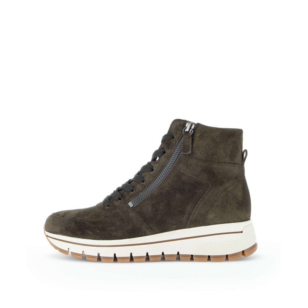 Gabor fashion Schnürstiefelette grün