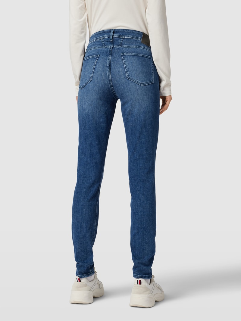 Jeans mit 5-Pocket-Design Modell 'SHAKIRA' in bleu