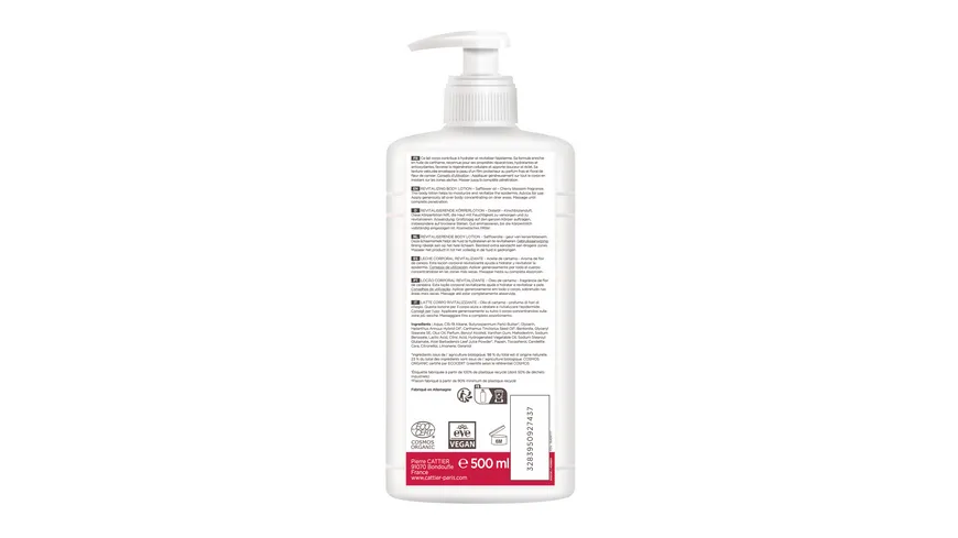 CATTIER Revitalisierende Körperlotion 500 ml