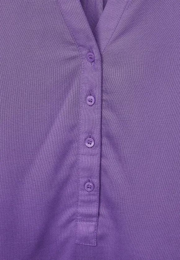 Street One Bluse in Unifarbe