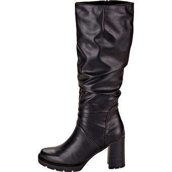 Marco Tozzi Langschaftstiefel in schwarz